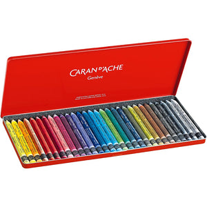 Caran d'ache waskrijt neocolor ii multicolor 30 stuks