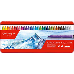 Caran d'ache waskrijt neocolor ii multicolor 30 stuks