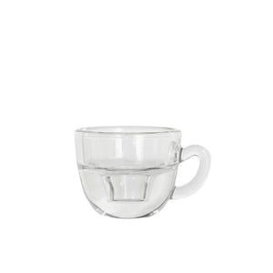 Ideas 4 seasons kaarsenhouder koffie helder ø8xh5cm