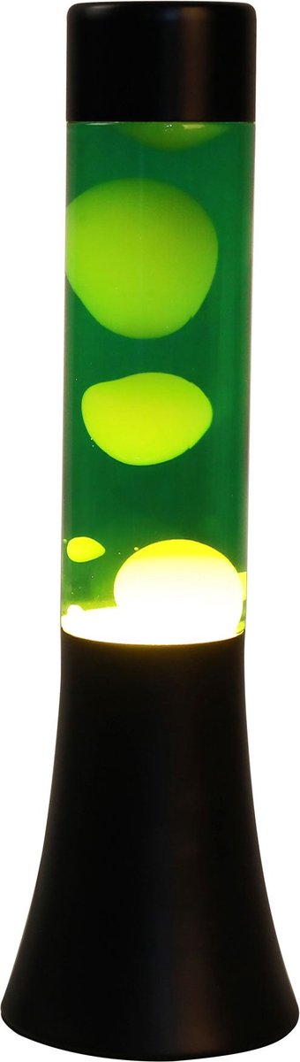 Afbeelding laden in galerijviewer, Itotal lavalamp zwart groen wit, 30cm

