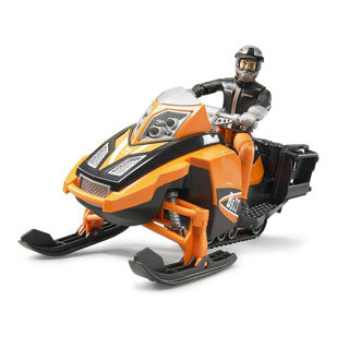 Afbeelding laden in galerijviewer, Bruder - snow mobile with driver and accessories (br63101)
