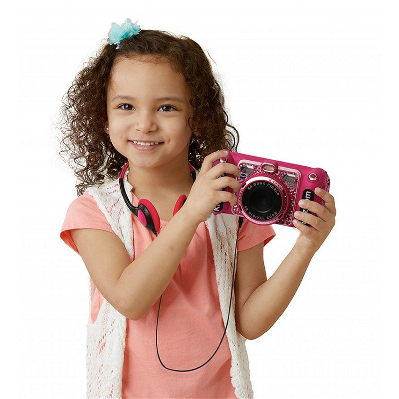 Afbeelding laden in galerijviewer, Vtech kidizoom duo dx roze + licht en geluid
