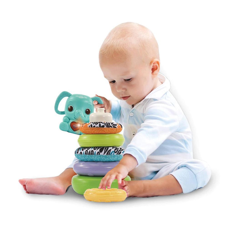 Afbeelding laden in galerijviewer, VTech Stapel Leer Olifant 3in1
