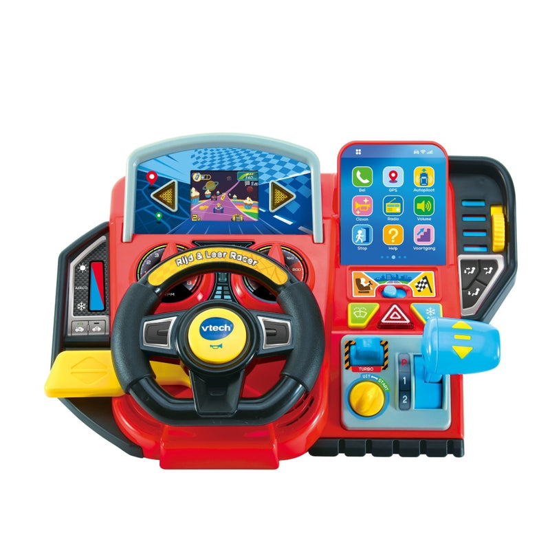 Afbeelding laden in galerijviewer, Vtech rijd leer racer racestuur activity center - interactief educatief speelgoed - activiteitenbord - cadeau - kinderspeelgoed 3 jaar
