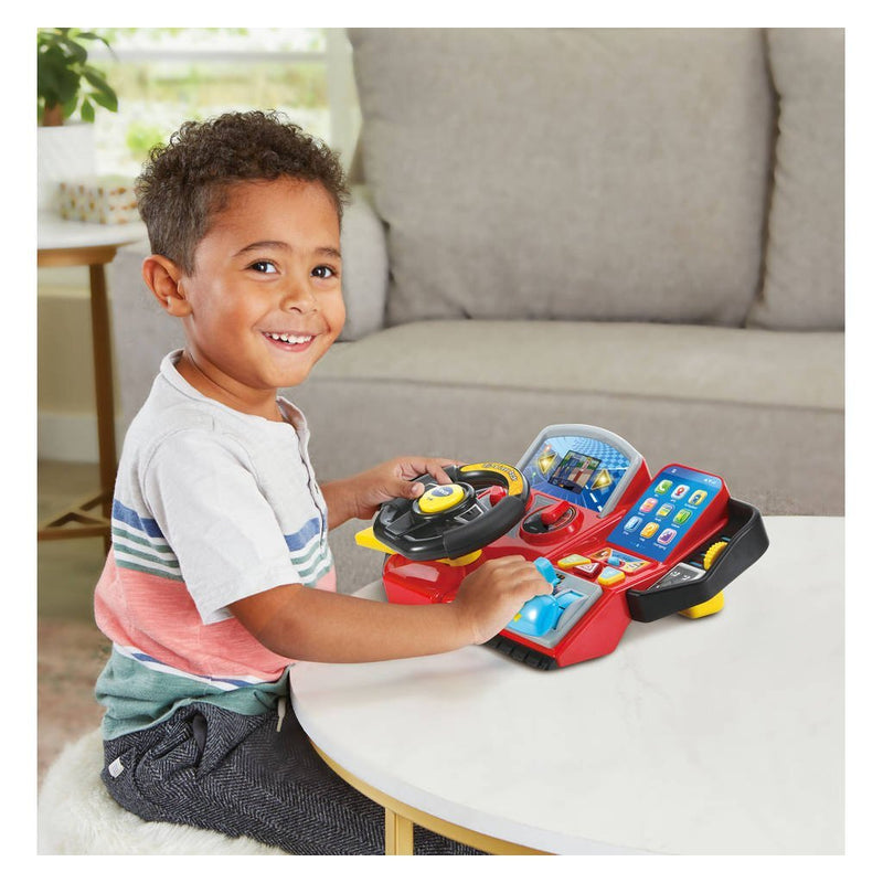 Afbeelding laden in galerijviewer, Vtech rijd leer racer racestuur activity center - interactief educatief speelgoed - activiteitenbord - cadeau - kinderspeelgoed 3 jaar
