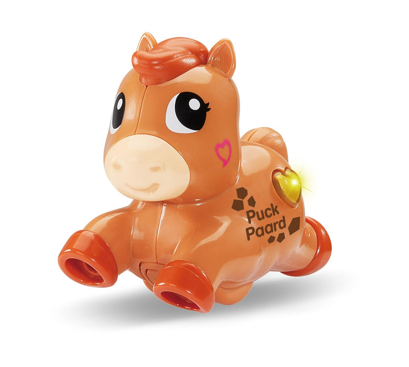 Afbeelding laden in galerijviewer, Vtech rol dol dieren puck paard
