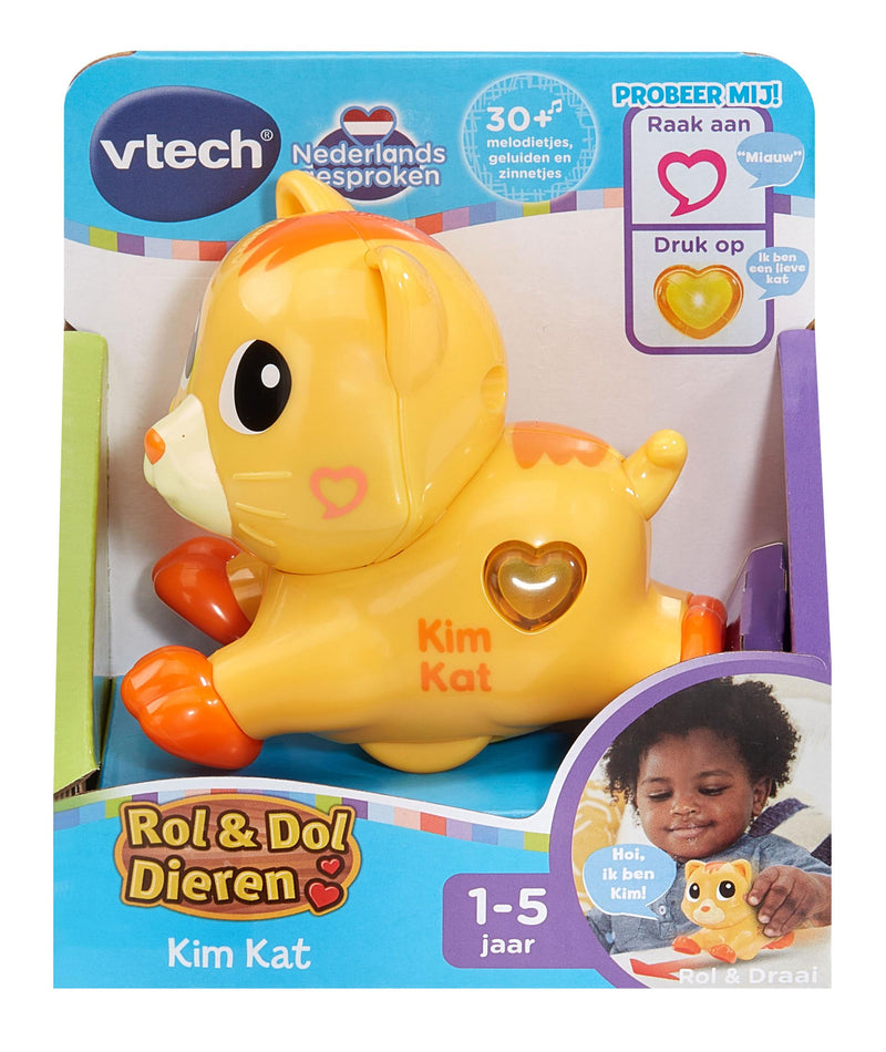 Afbeelding laden in galerijviewer, Vtech rol dol dieren kim kat
