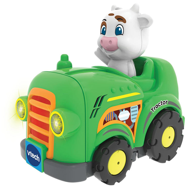Afbeelding laden in galerijviewer, Vtech toet toet auto - kiki koe tractor met licht en geluid
