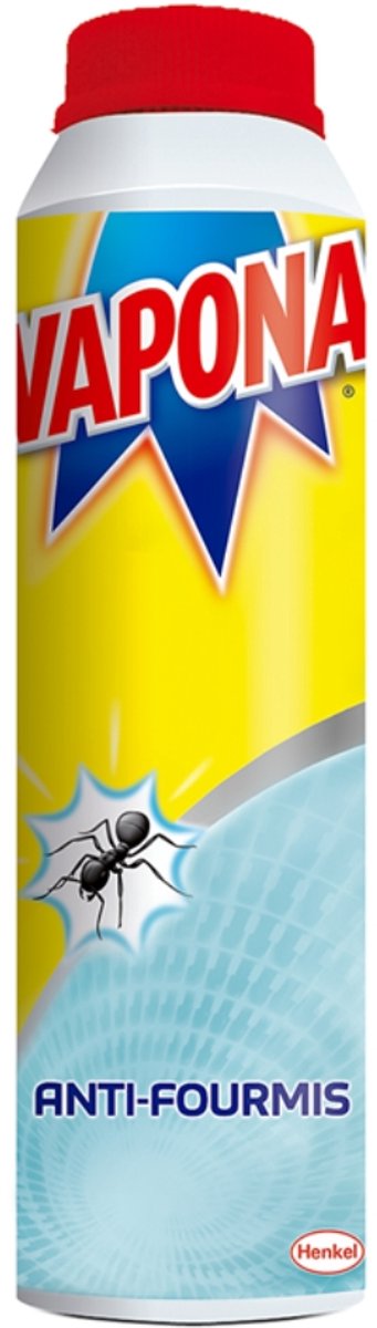 Vapona anti mierenpoeder - snel resultaat - veelvuldig gebruik - bestrijd tot 75 mierennester - mierengif - 150g