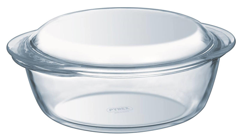 Afbeelding laden in galerijviewer, Pyrex classic ronde ovensschaal 2,1l met deksel
