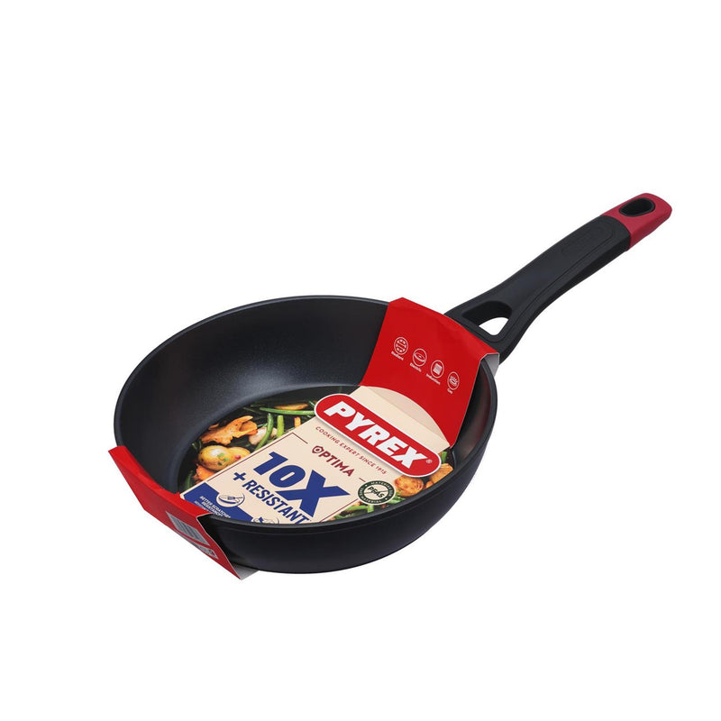 Afbeelding laden in galerijviewer, Pyrex optima+ diepe koekenpan ã˜24cm 8,4cm diep voor o.a. inductie
