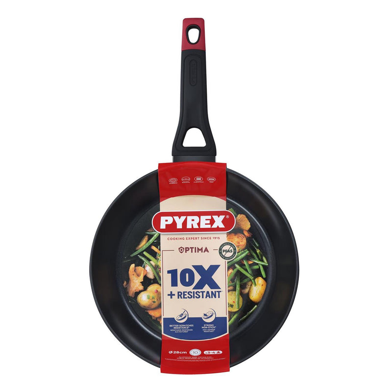 Afbeelding laden in galerijviewer, Pyrex optima+ diepe koekenpan ø28cm 10,9cm diep inductie voor o.a. inductie
