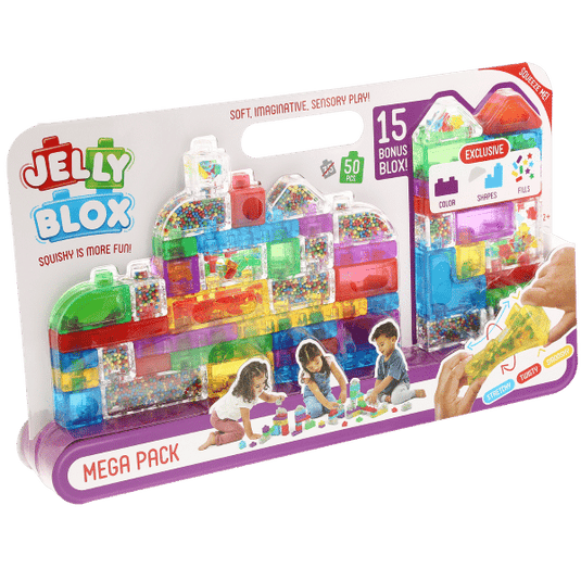 Goliath jelly blox mega pack - constructiespeelgoed - zachte bouwblokken - pijnvrij spelen - vanaf 2 jaar - bpa vrij