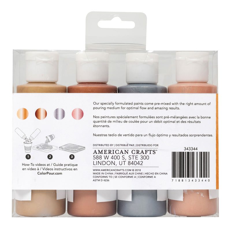 Afbeelding laden in galerijviewer, Color pour • metalllic painting set
