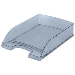 Brievenbak leitz plus grijs a4 polystyreen
