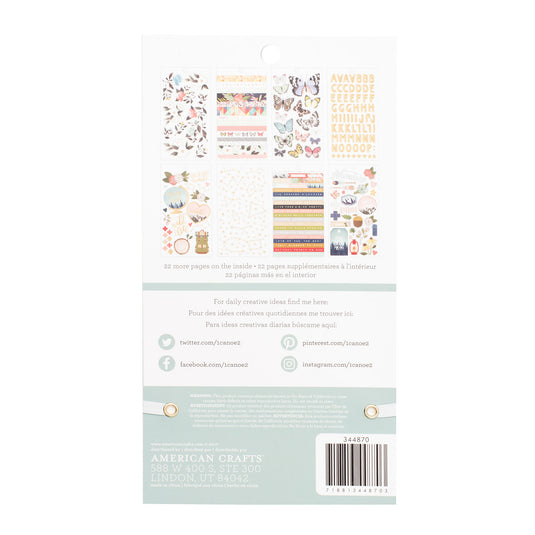 Heidi swapp • sticker book 30pcs gold foil 1canoe2