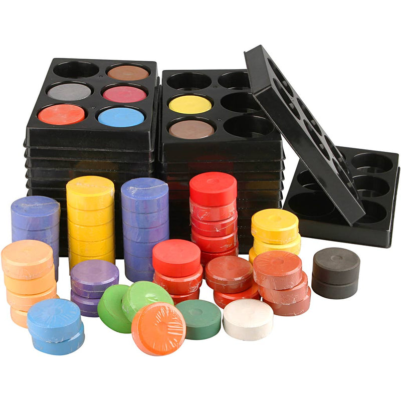 Afbeelding laden in galerijviewer, Https: www.cchobby.nl waterverf-h-16-mm-d-44-mm-diverse-kleuren-1-set
