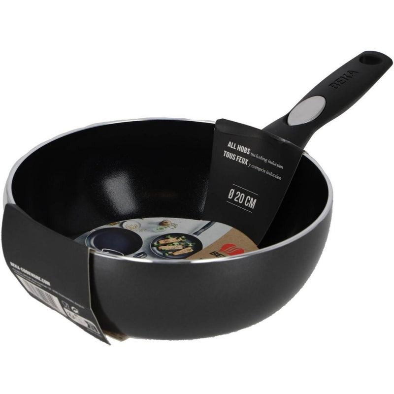 Afbeelding laden in galerijviewer, Beka pro induc wokpan 20 cm zwart
