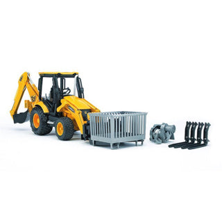 Afbeelding laden in galerijviewer, Bruder 2427 jcb midi cx tractor
