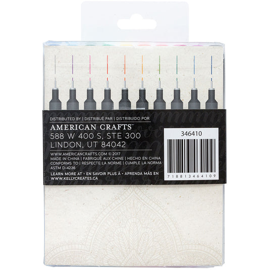 Kelly creates • pens fineliners multi 10pcs