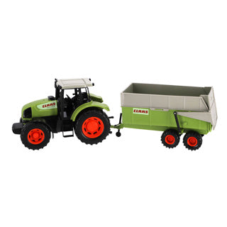 Afbeelding laden in galerijviewer, Dickie toys claas - tractor aanhangwagen - 57 cm - speelgoedvoertuig

