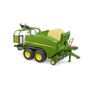 Afbeelding laden in galerijviewer, Bruder - john deere balenpers en wikkelaar c441r - 2032 - schaal 1:16 - speelgoedvoertuig
