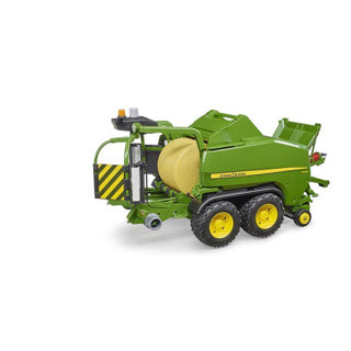 Afbeelding laden in galerijviewer, Bruder - john deere balenpers en wikkelaar c441r - 2032 - schaal 1:16 - speelgoedvoertuig
