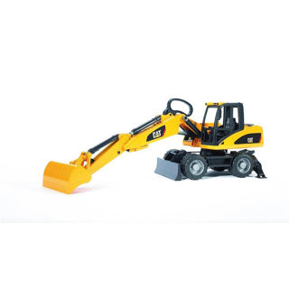 Afbeelding laden in galerijviewer, Bruder 02445 – cat® graafmachine op wielen - werkvoertuig
