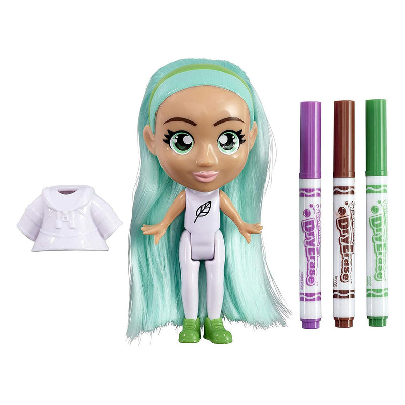 Afbeelding laden in galerijviewer, Crayola Colour n Style Friends Inkleuren Jade
