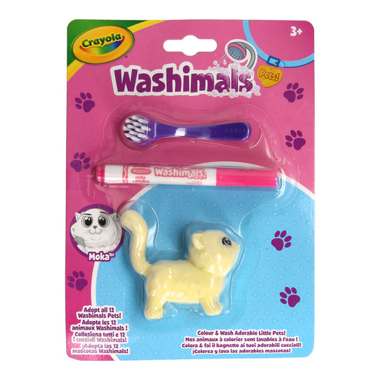 Crayola washimals hond kat