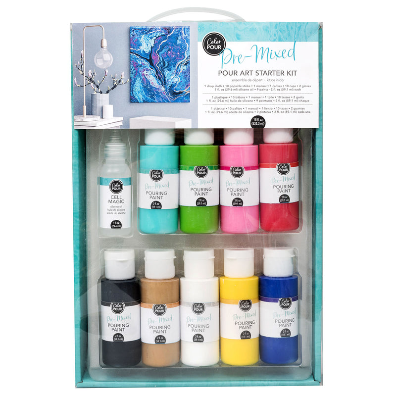 Afbeelding laden in galerijviewer, Color pour • starter kit
