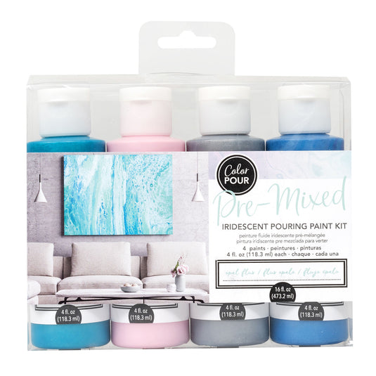 Color pour • pouring verf kit opal