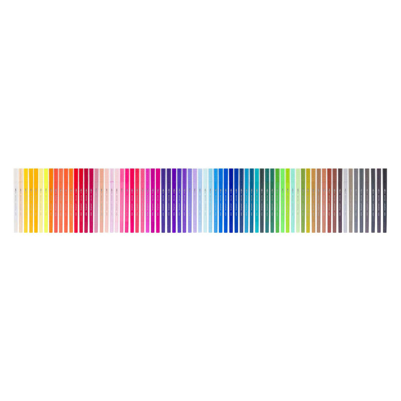 Afbeelding laden in galerijviewer, Bruynzeel creatives fineliner brushpen set 72 kleuren
