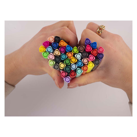 Bruynzeel fineliner set 36 kleuren