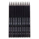 Bruynzeel design grafietstift 4b - 12st.