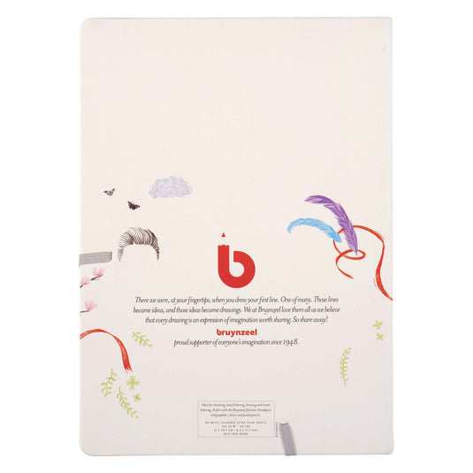 Bruynzeel creatives schets notitieboek a4 140 g m 80 vellen