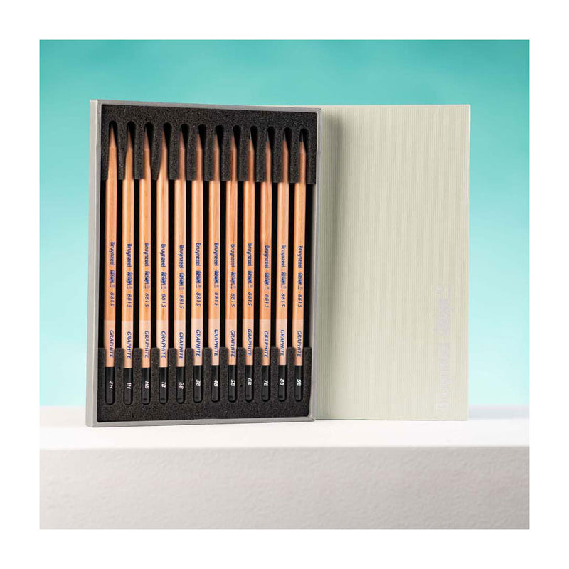 Afbeelding laden in galerijviewer, Bruynzeel design graphite box 12 stuks

