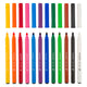 Bruynzeel super point viltstiftenset, 12 kleuren