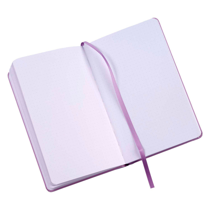 Afbeelding laden in galerijviewer, Bruynzeel bullet journal lila, 13x21cm, 140 g m 64 vellen
