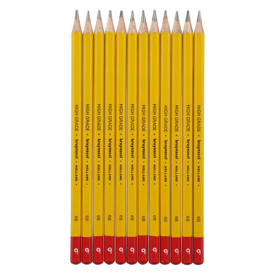 Bruynzeel burotek 6b grafietpotlood