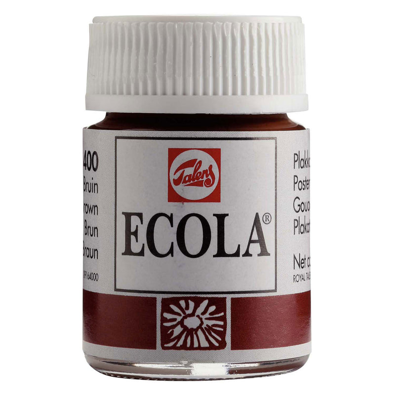 Afbeelding laden in galerijviewer, Bruynzeel ecola plakkaatverf fles 16ml brown 400
