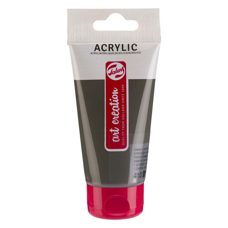 Afbeelding laden in galerijviewer, Talens art creation acrylverf tube 75ml omber groenachtig
