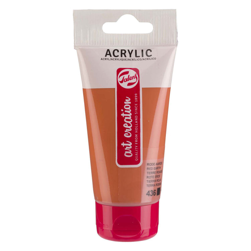 Afbeelding laden in galerijviewer, Talens art creation acrylverf tube 75ml rode aarde 436
