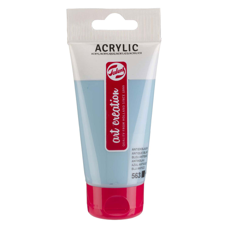 Afbeelding laden in galerijviewer, Talens art creation acrylverf tube 75ml antiekblauw 563
