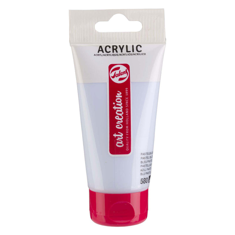 Afbeelding laden in galerijviewer, Talens art creation acrylverf tube 75ml pastelblauw 580
