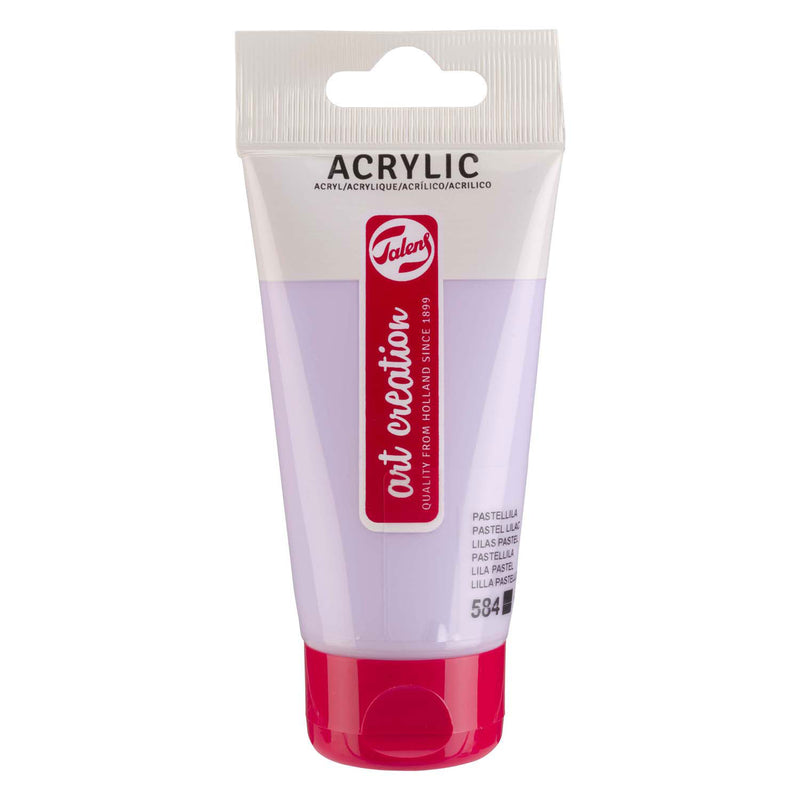 Afbeelding laden in galerijviewer, Talens art creation acrylverf tube 75ml pastellila 584
