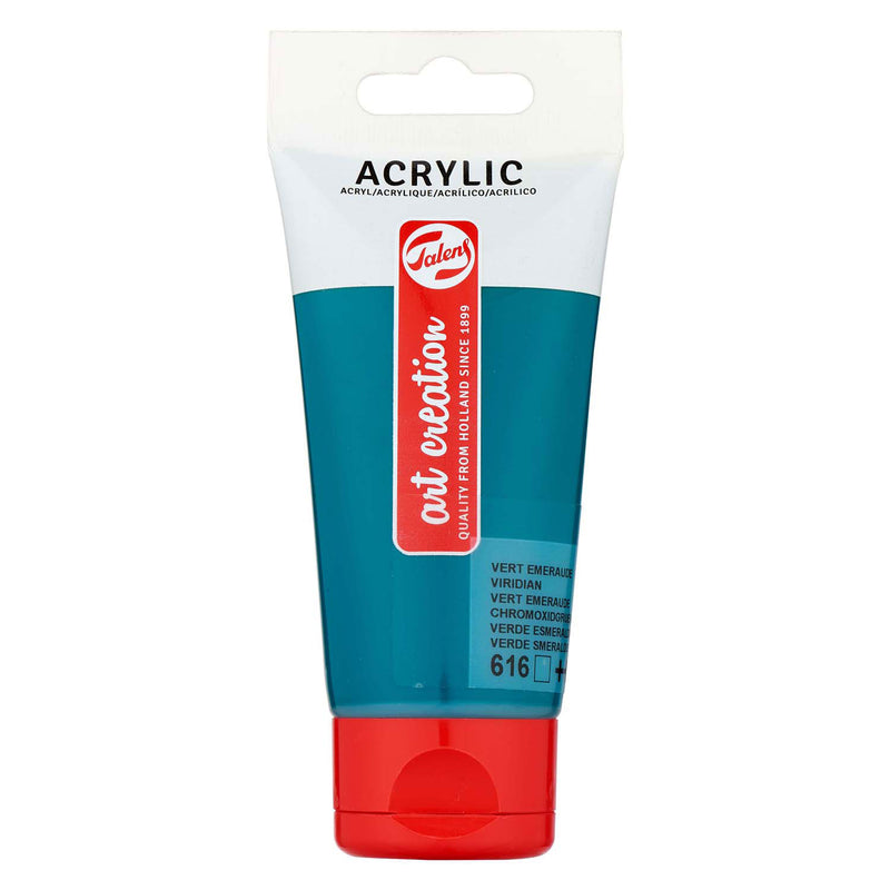 Afbeelding laden in galerijviewer, Talens art creation acrylverf tube 75ml vert meraude 616
