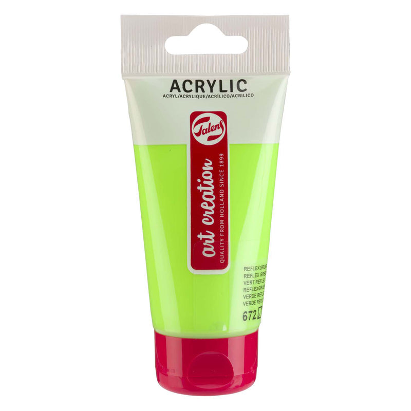 Afbeelding laden in galerijviewer, Talens art creation acrylverf tube 75ml reflexgroen 672
