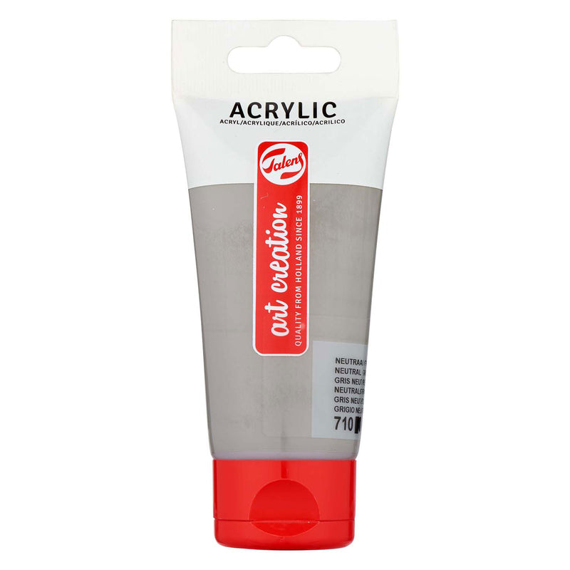 Afbeelding laden in galerijviewer, Talens art creation acrylverf tube 75ml neutraalgrijs 710
