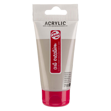 Talens art creation acrylverf tube 75ml warmgrijs 718